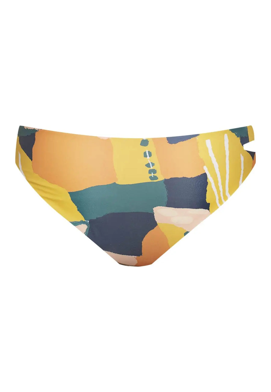 Caparica Bottom Reversible in Painting / Dolphin Print - 