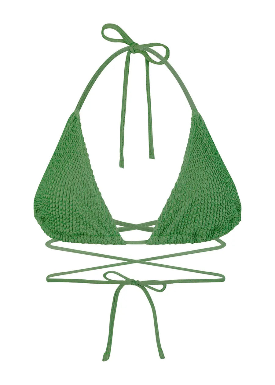 Ipanema Top in Jade - bikini top