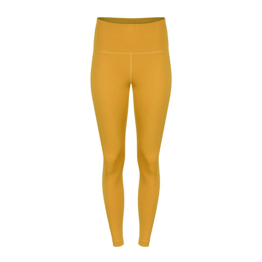 boochen eco-friendly leggings in senf yellow, sustainable fashion, sustainable leggings, yoga, nachhaltige leggings im gelb