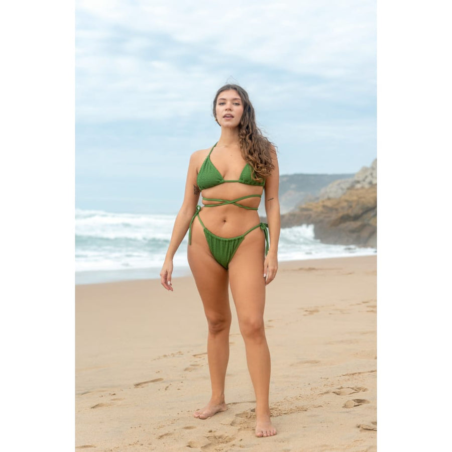 Ipanema Top in Jade - bikini top